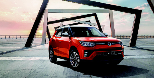 쌍용자동차 티볼리 리스펙.<쌍용자동차 제공>